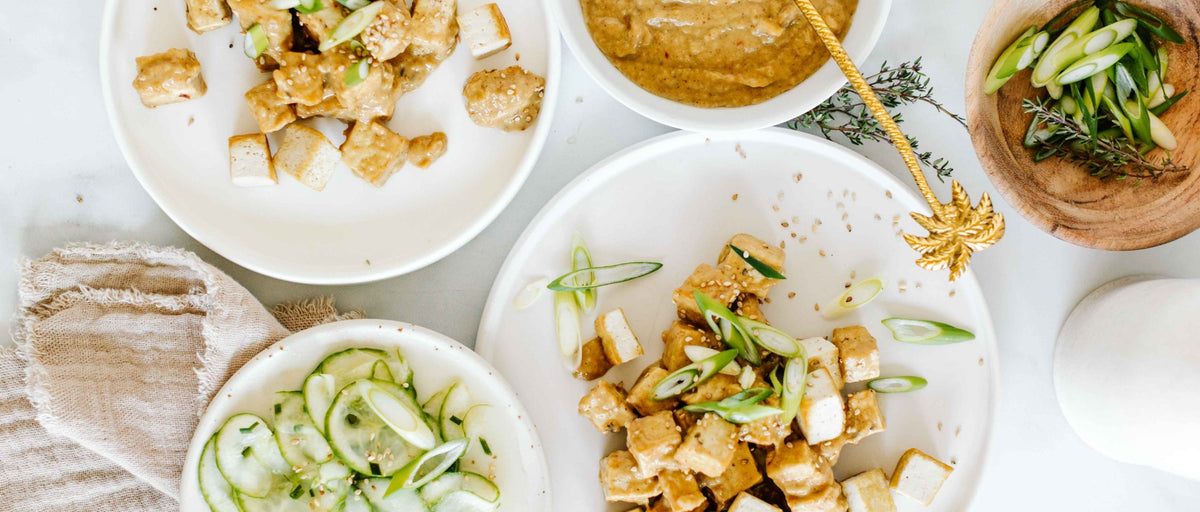 Tofu in Senfsauce