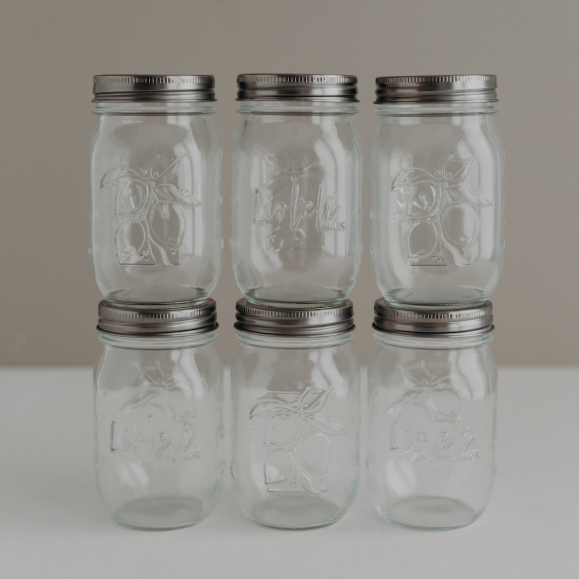 Lioleli Mason Jar | Set | Regular 500ml