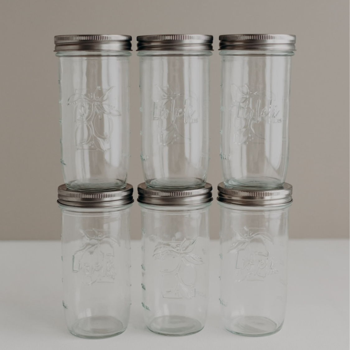 Lioleli Mason Jar | Set | Wide 700ml