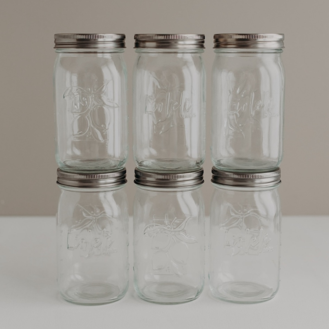 Lioleli Mason Jar | Set | Wide 950ml