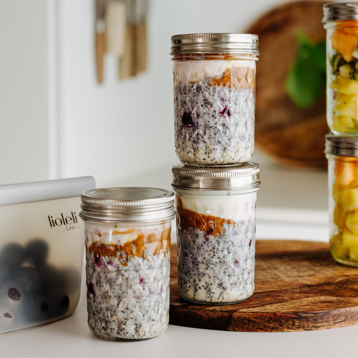 Lioleli Mason Jar | Set | Diamant 250ml