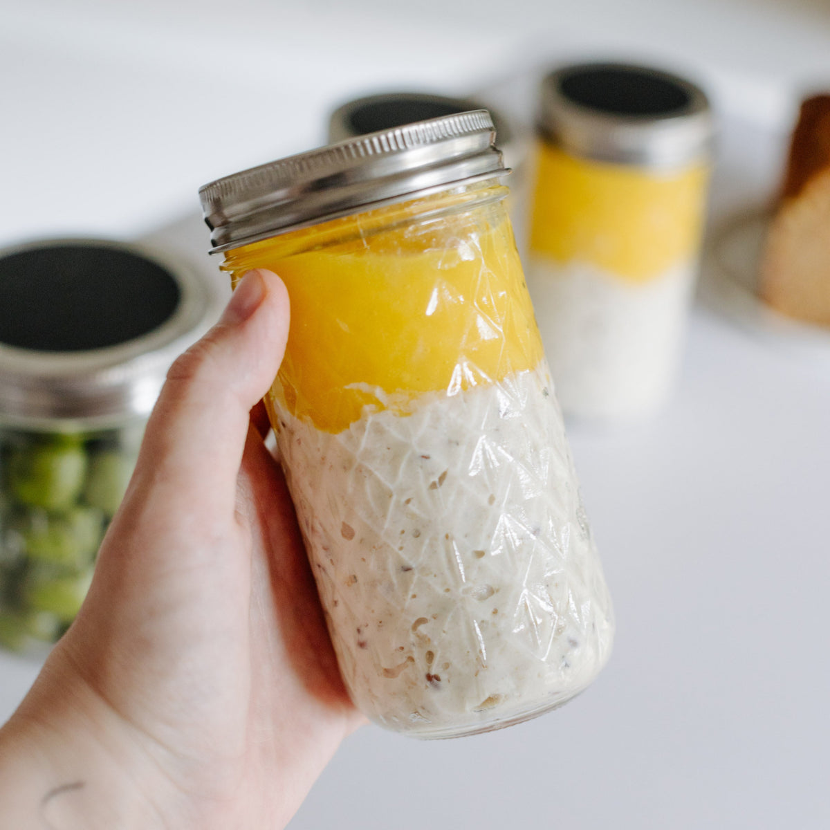 Lioleli Mason Jar | Set | Diamant 350ml