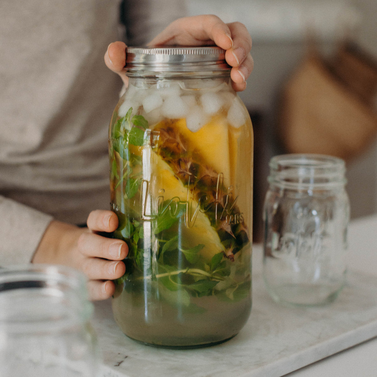 Lioleli Mason Jar | Wide | 2000 ml