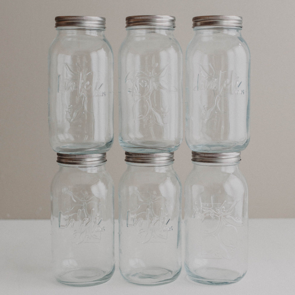 Lioleli Mason Jar | Set | Wide 2000ml